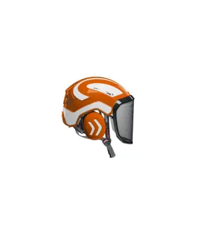 Casque Protos Integral Arborist Bicolore orange-blanc réfléchissant