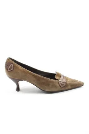 John Grey Stiletto kaki style décontracté