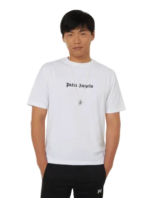 PALM ANGELS  T-shirt en coton  - Blanc