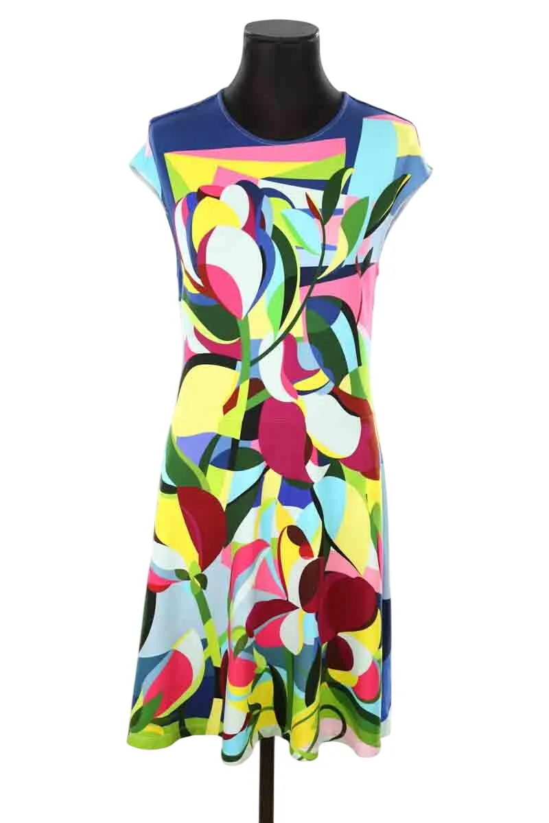 Robe multicolore