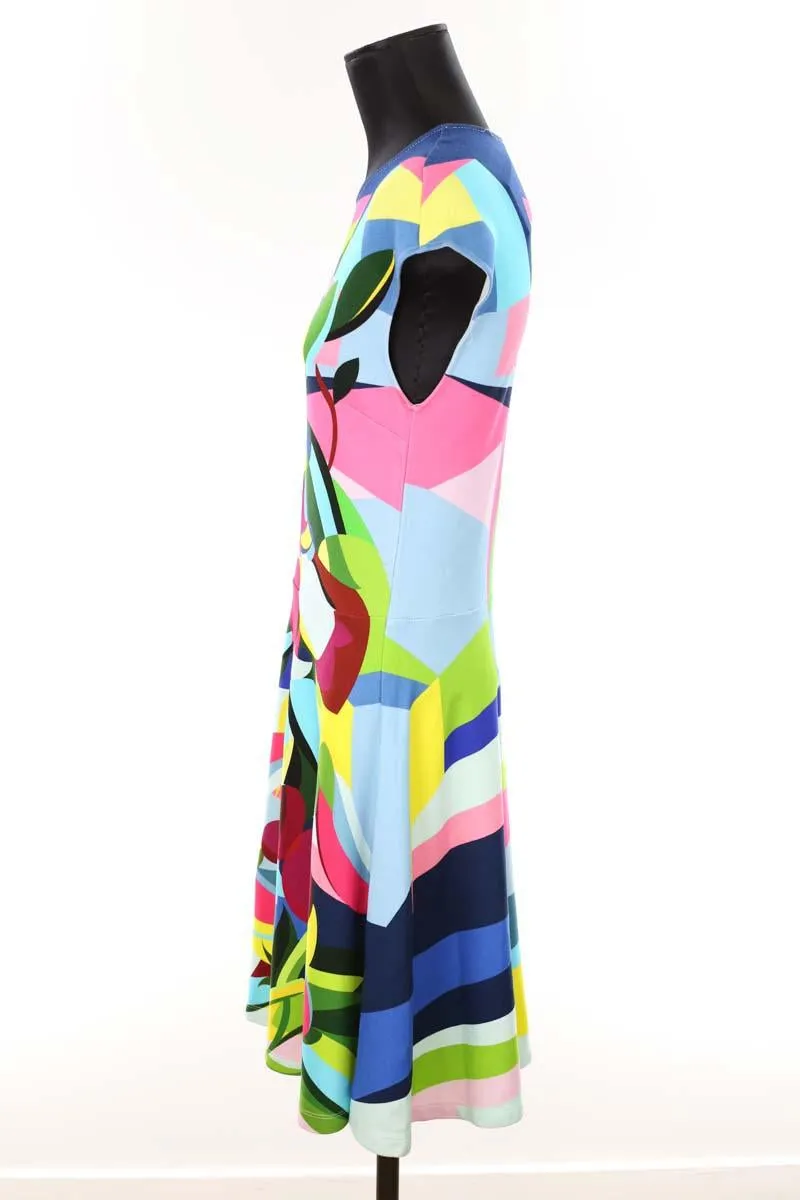 Robe multicolore
