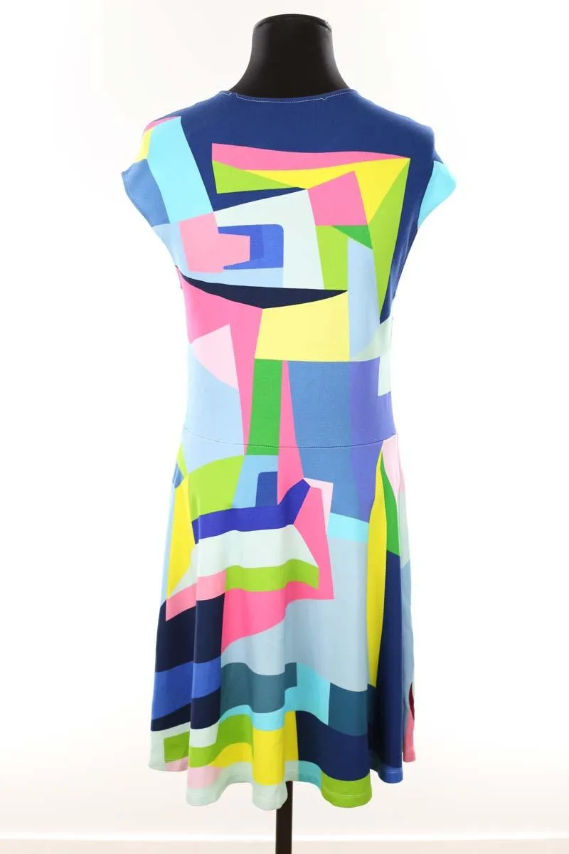 Robe multicolore