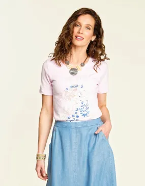 T-shirt rose coton BIO - T-Shirts